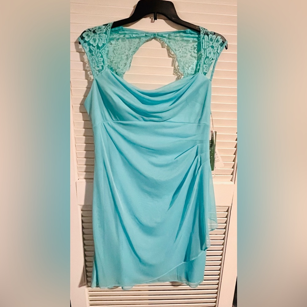 Light Blue Cocktail/Semi-Formal Dress (NWT)
